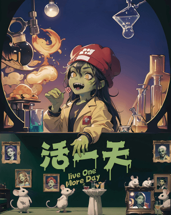活一天